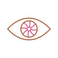Unique Eye Vector Icon