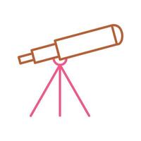 Telescope Vector Icon