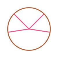 Pie Chart Analysis Vector Icon
