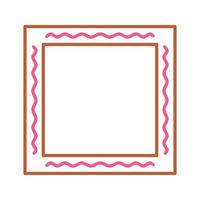 Unique Frame Vector Icon