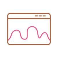 Webpage Statistics Vector Icon