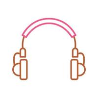 Unique Headphones Vector Icon