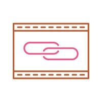 Unique Link Optimization Vector Icon