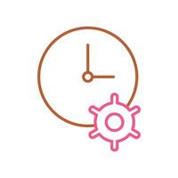 Unique Time Optimization Vector Icon