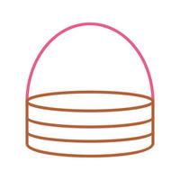 Unique Basket Vector Icon