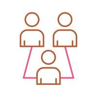 Connected Users Unique Vector Icon
