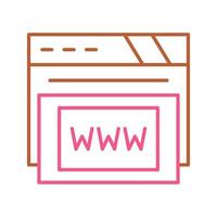 Www Vector Icon