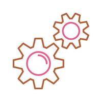 Gears Vector Icon