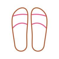 Slippers Vector Icon