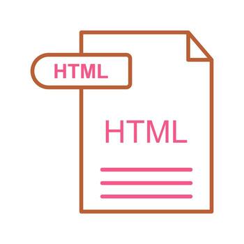 HTML Vector Icon