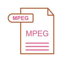 MPEG Vector Icon