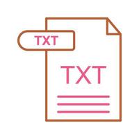 icono de vector de texto