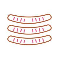 Sausages Vector Icon