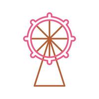 Ferris Wheel Vector Icon