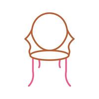 Ancient Chair Vector Icon