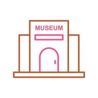 Museum Building Vector Icon