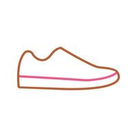 icono de vector de zapato