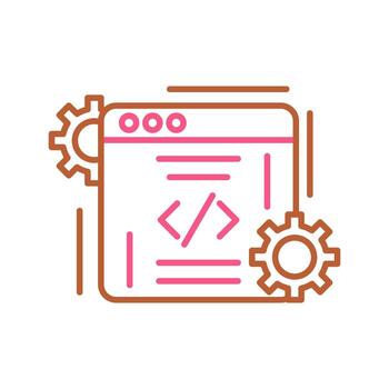 Coding Vector Icon