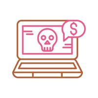 Online Fraud Vector Icon