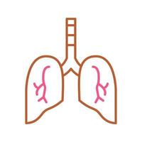 Lung Vector Icon