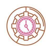 Time Management Vector Icon