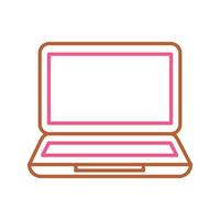 icono de vector de laptop