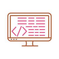 Coding Vector Icon