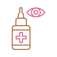 Eye Drop Vector Icon