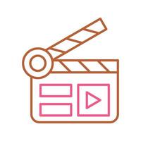 Clapper Board Vector Icon