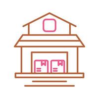 Warehouse Vector Icon