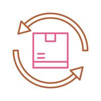 Product Return Vector Icon