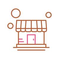 icono de vector de tienda