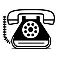 Phone Simple Icon. Vector Illustration.