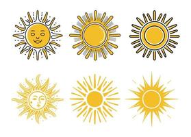 Sun Simple Icon. Vector Illustration  EPS10