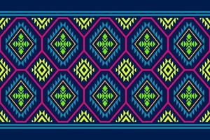 Pattern design with geometric shapes. vector