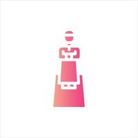 shalat icon with isolated vektor and transparent background vector