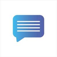 conversation icon with isolated vektor and transparent background vector