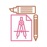 Study Tools Vector Icon