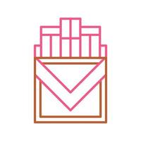 Cigarette Pack Vector Icon