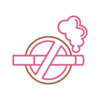 No Tobacco Vector Icon