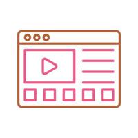 Online Tutorials Vector Icon