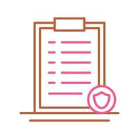 List Protection Vector Icon