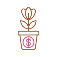Growth Vector Icon
