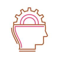 Machine Learning Vector Icon