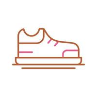 icono de vector de zapatos