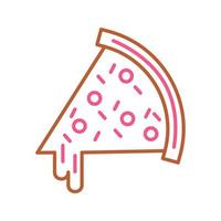 Pizza Slice Vector Icon