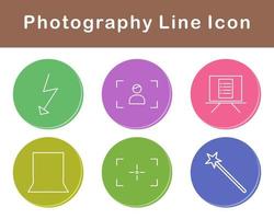 Photography Vector Icon Set