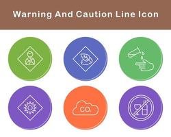 Warning And Caution Vector Icon Set