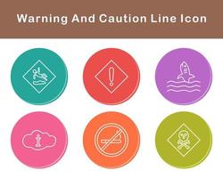 Warning And Caution Vector Icon Set