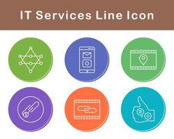 IT Services Vector Icon Set